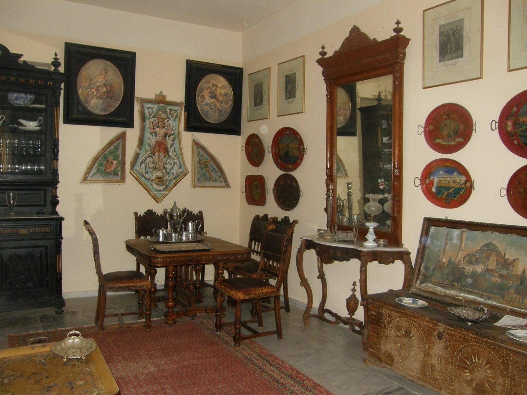 Aristocratic 19Th Century Neo Classical Mansion With Private Pool Finikas  Exterior photo